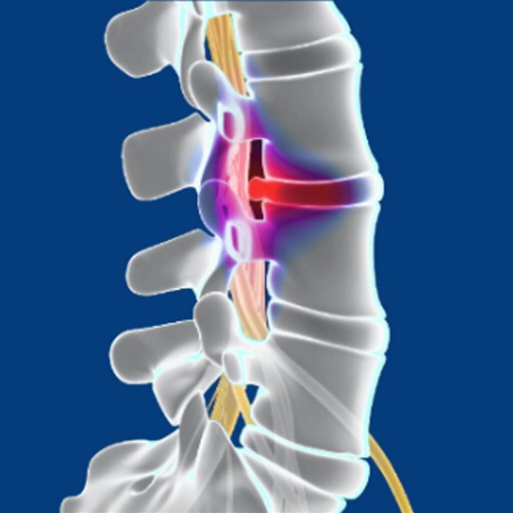 Physiotherapy treatment for Disc Bulge focusing on spinal alignment, pain reduction, and posture correction.