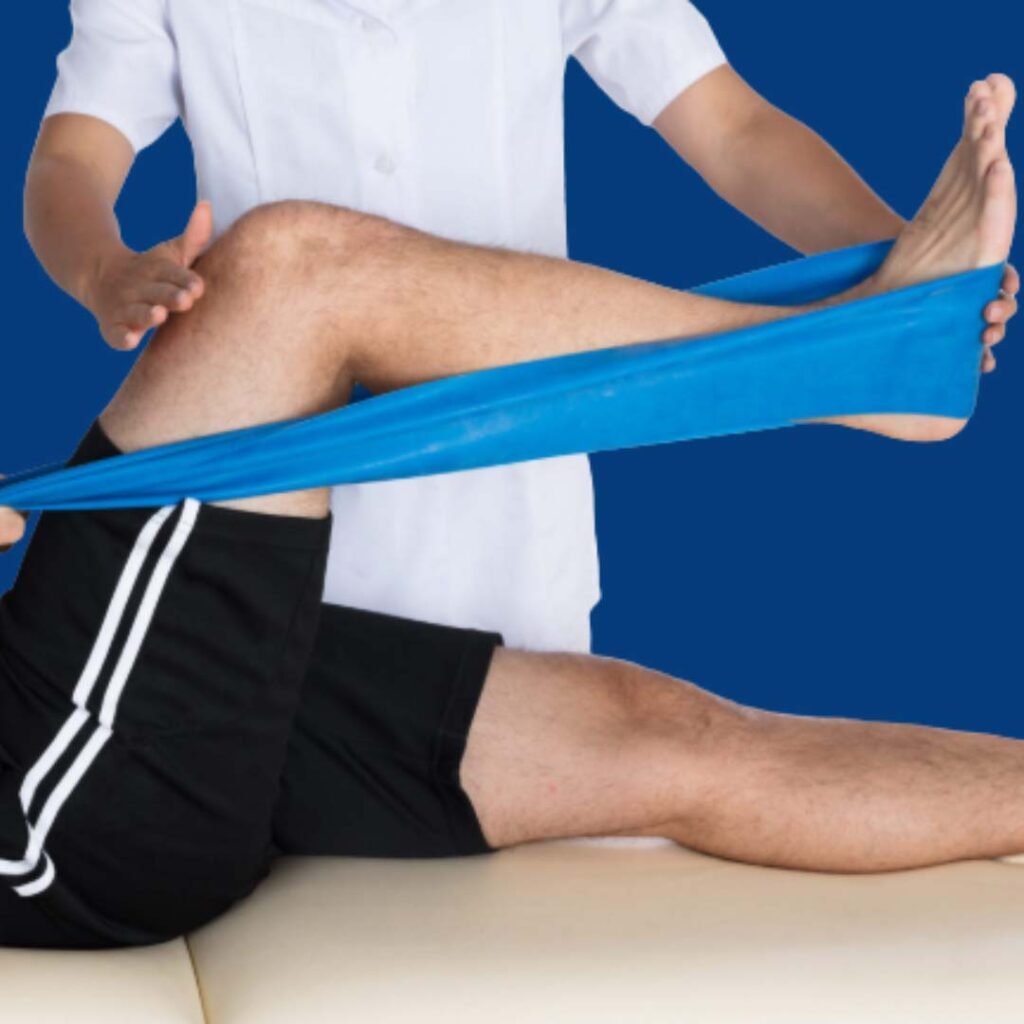 Physiotherapy for sports injuries focusing on pain relief, muscle recovery, and performance rehabilitation.