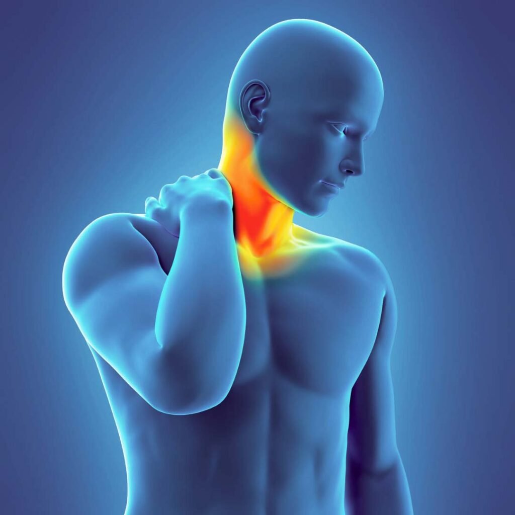 Physiotherapy treatment for muscle spasm focusing on pain relief, relaxation, and improved muscle flexibility.