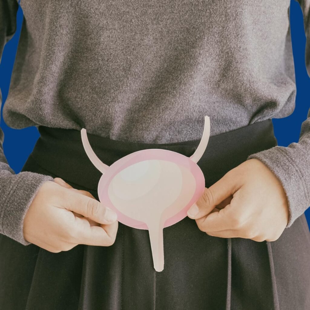 Physiotherapy for urinary incontinence focusing on pelvic floor strengthening and bladder control improvement.