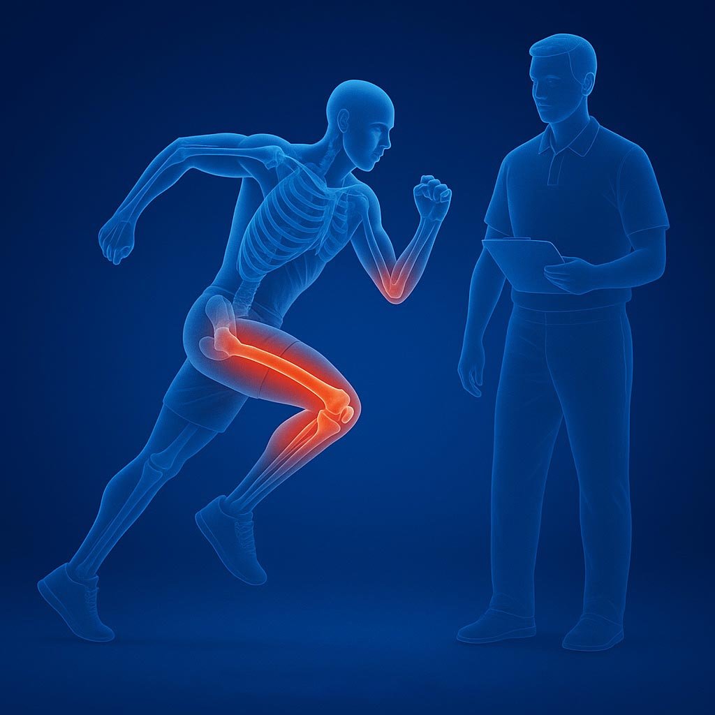 Sports-specific physiotherapy training focusing on athletic performance, strength, and injury prevention.