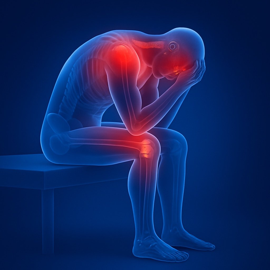 Physiotherapy and wellness therapy for fatigue focusing on energy restoration, muscle relaxation, and improved body balance.