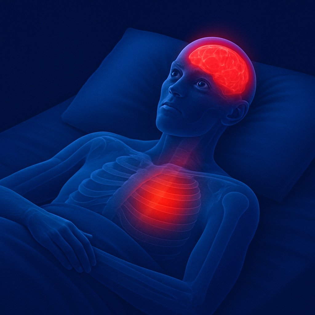 Physiotherapy and wellness therapy for Insomnia focusing on stress relief, relaxation, and improved sleep quality.