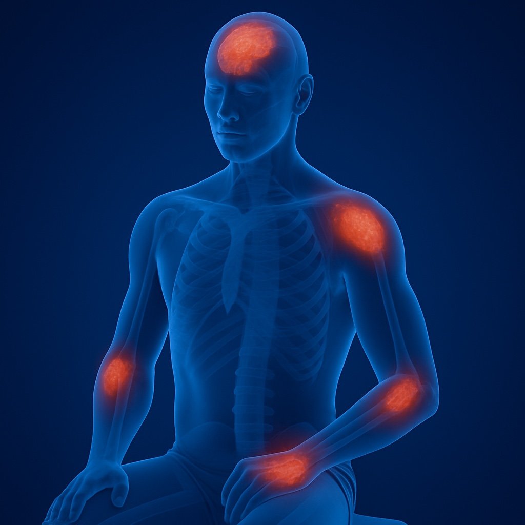 Physiotherapy and wellness care for Psoriasis focusing on pain relief, joint mobility, and skin health management.