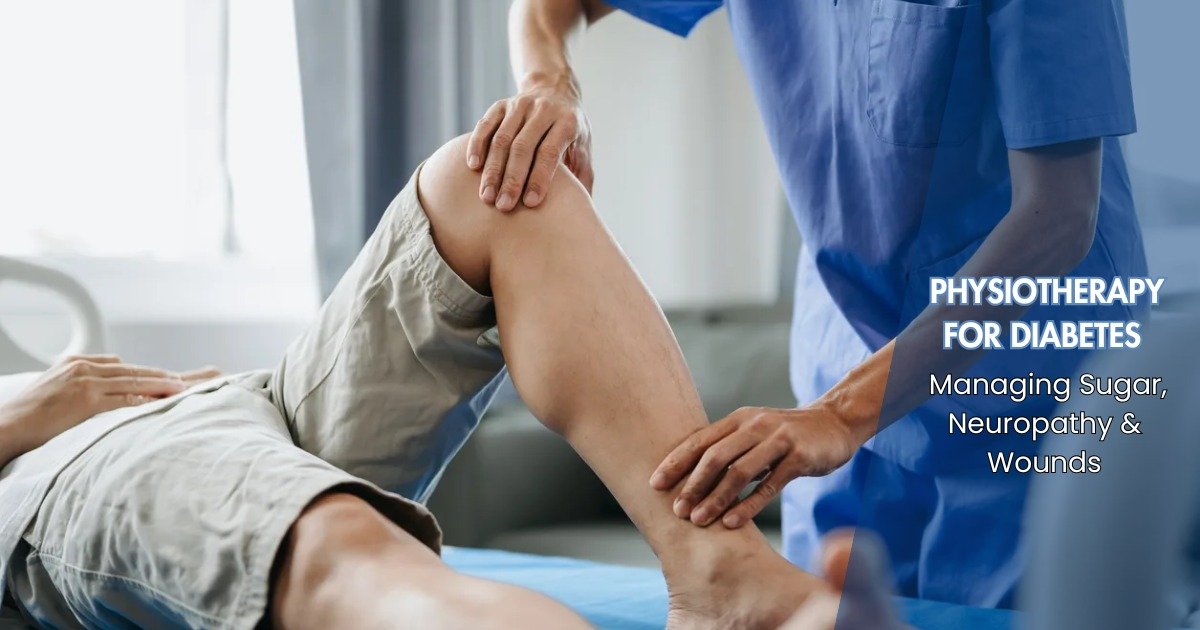 Physiotherapy for Diabetes – Managing Sugar, Neuropathy & Wounds